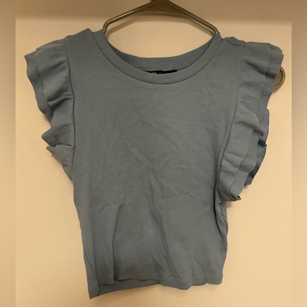 Zara Ruffle Top